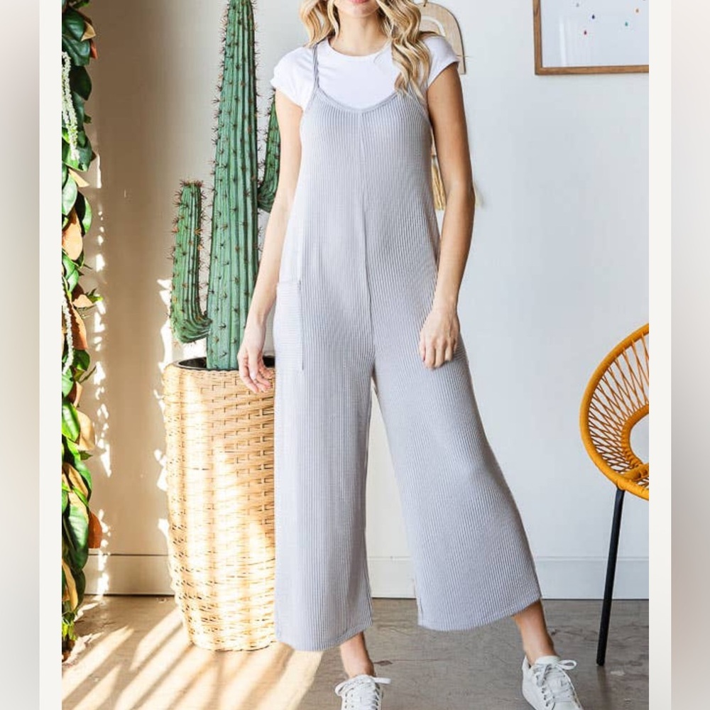 Light Gray Jumpsuit
